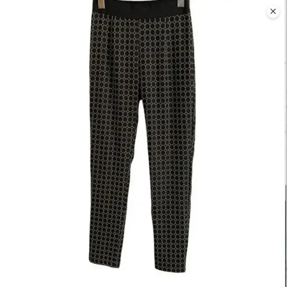 CRISTINA GAVIOLI Polymide Blend Pull On Elasticized Waist Leggings MADE IN ITALY - Picture 2 of 8